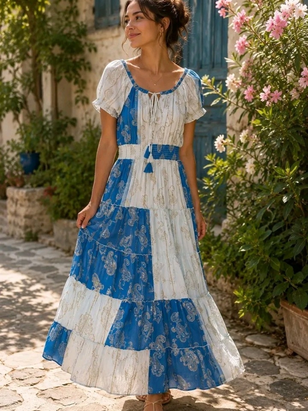Anthropologie Me 2 Magic Tiered Maxi Dress